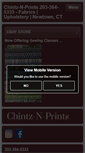 Mobile Screenshot of chintznprints.com